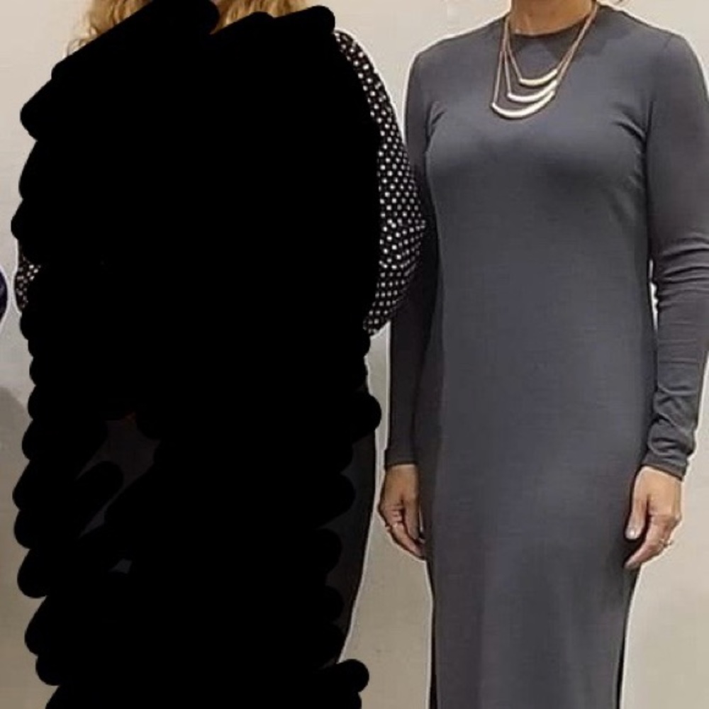 Grey Prologue sweater dress